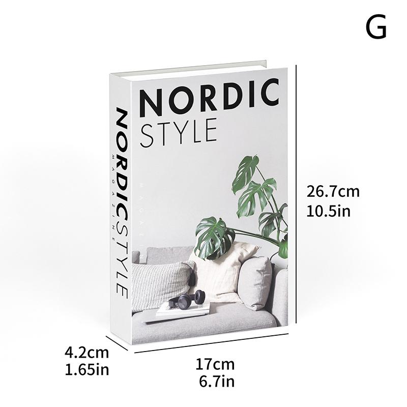 Fake Books Ornament Shooting Props Simple Decorative Book Coffee Table Decoration Bookshelf Decor