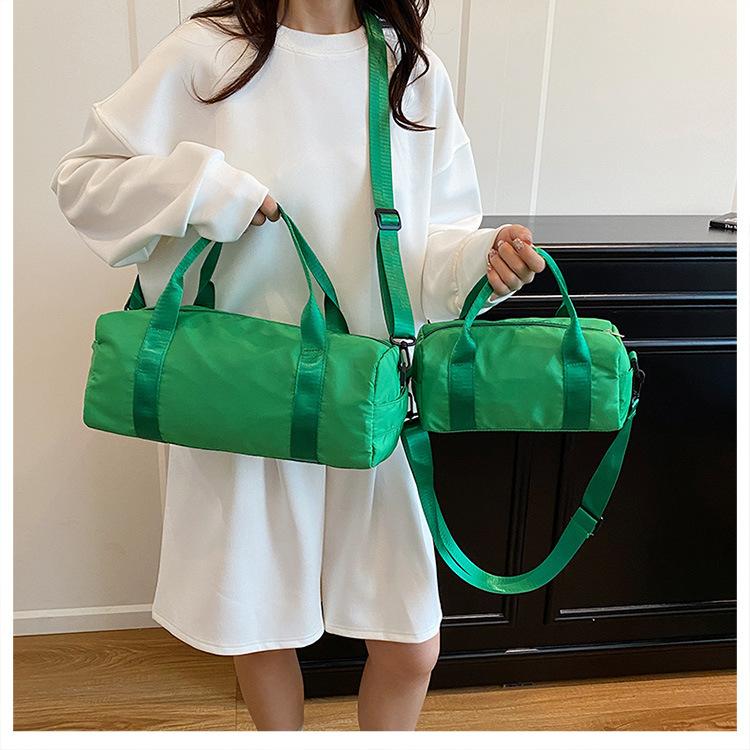 Casual Quilted Nylon Pillow Bag for Women Minimalist Handbag Fashion Shoulder Bag