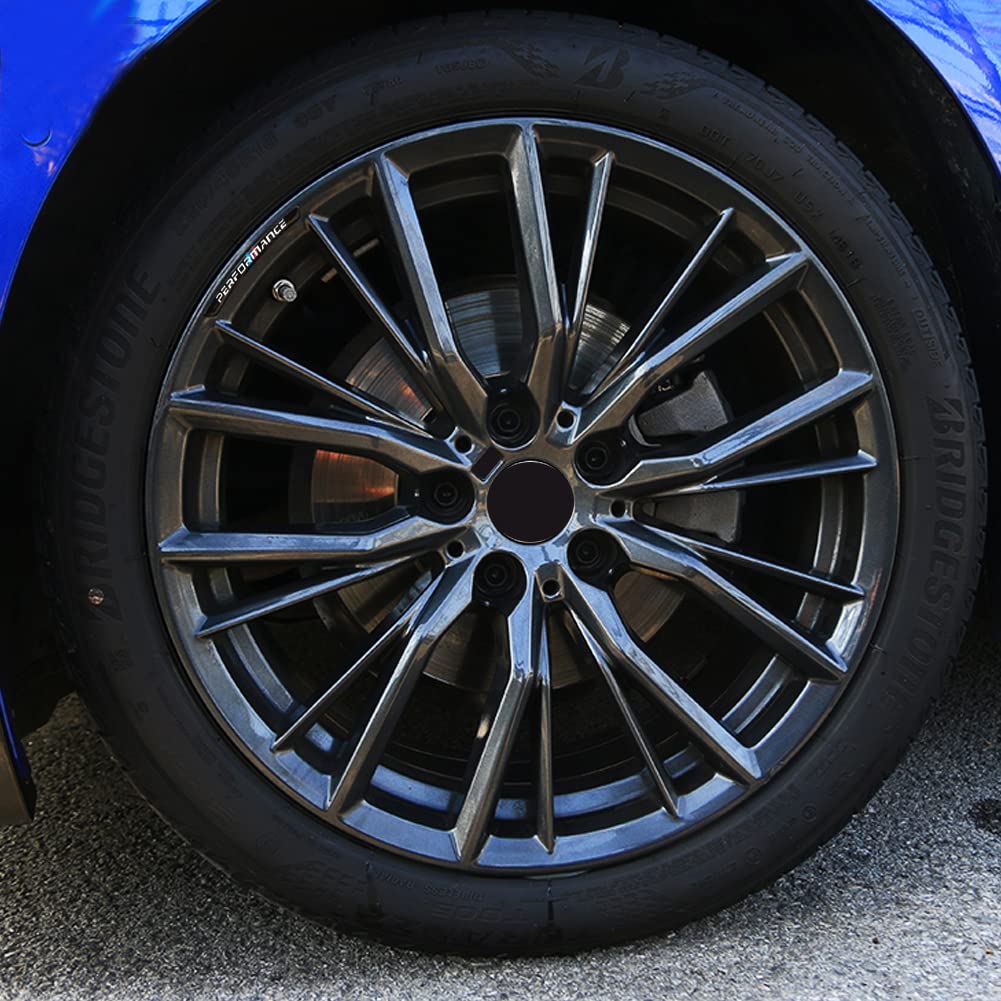 Rim Sticker for Mitsubishi Wheel Hide Scratch Cool Black
