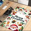 Christmas Printed Carpet, for Office Chair Living Room Bedroom Kitchen Room Decor Gifts.