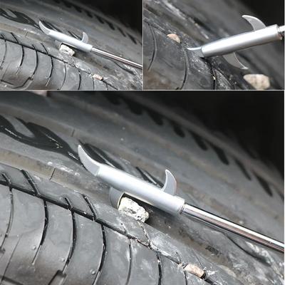 Opravy pneumatik na čištění háku Šroubovák Příslušenství Čistič kamínků na auto pneumatiky Odstraňovač kamínků Nástroj na čištění pneumatik Nástroje pro automatické opravy