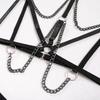 Women's Metal Chain Cutout Erotic Lingerie