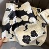Hangzhou Floral Mulberry Silk Square Scarf - 70cm Silk Twill Women's Neck Accessory