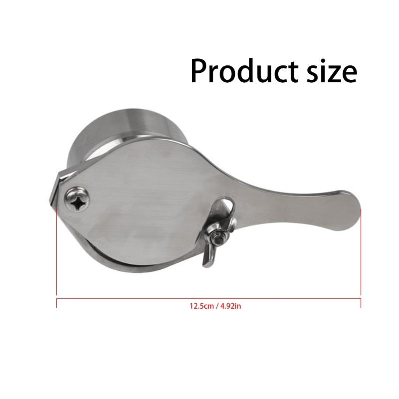 High Efficiency Beekeeping Honeys Valves Efficient Honeys Tap Valves Stainless Steel Texture for Home and Small Apiaries