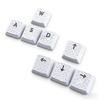 Textura Antideslizante Tapa de Tecla 4 Piezas Fibra de Carbono para G915/G813/G815/G913 TKL Keycaps de Perfil Bajo para Gamer
