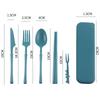Ru Han 'Little Waist' Portable Wheat Straw Cutlery Set