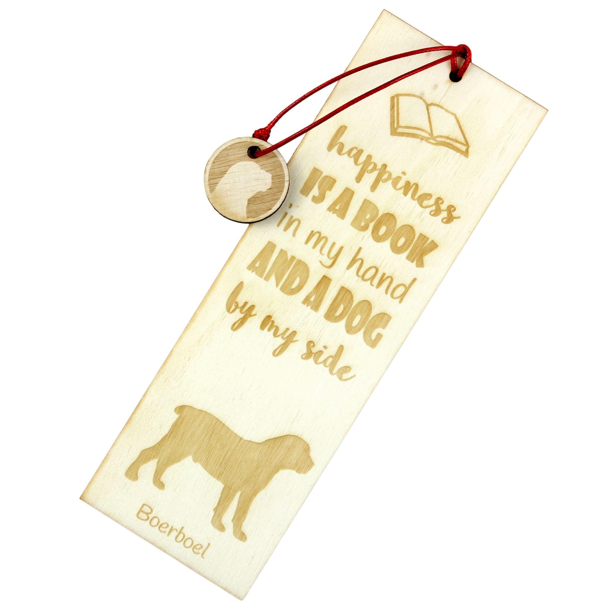 

Boerboel, South African Mastiff - dog bookmark, personalized bookmark, dog gadget for Art-Dog brand readers