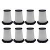 Neutop Replacement Filters Compatible with Iris Ohyama and Vacuum Pack of 8 IC-H50, IC-H50-CW, IC-H50-HA, IC-H50-B Cleaners,