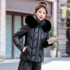 Winter New Cotton-padded Clothes Women's Korean Version Slim-fitting Women's Cotton-padded Clothes Short Fur-collared Cotton-padded Clothes Women's
