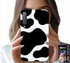 Etui Do Samsung A7 2018 - Czarno - Białe Łaty Krowa, Modne Wzory