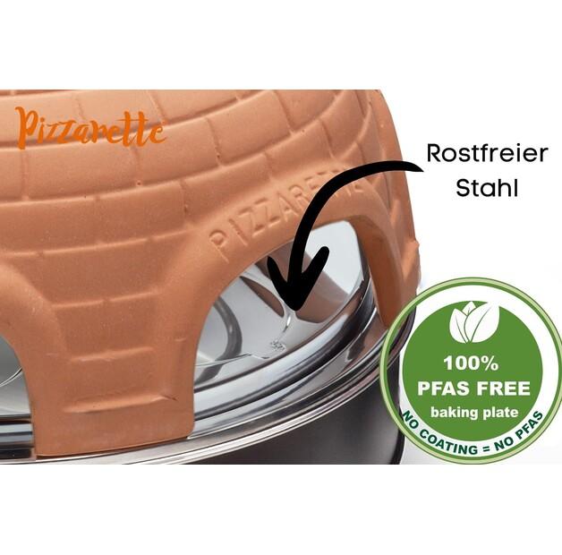 Electric Grill Emerio PO-115984 Pizzarette Pizzagrill