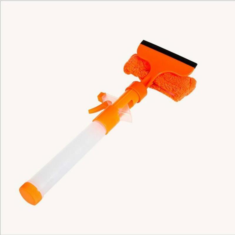 Multifunctional Double-sided Velvet Window Cleaner with Water Spray Cleaning Glass Wiper