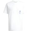 adidas Messi Graphic Round Neck Printed Short Sleeve T-Shirt Unisex Tops White IW0194