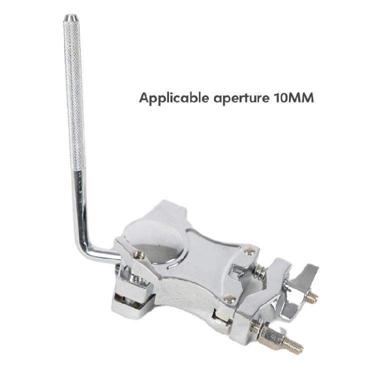 Drum Clamp Metal L-Rod Holder Expansion Clamp Rod Connecting Bracket Clamp