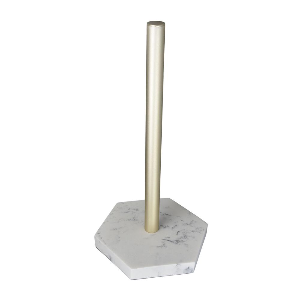 Papierhandtuchhalter Simulation Marmor Stehend Multifunktional Küchenpapierhalter Ständer für Büro Küche Badezimmer