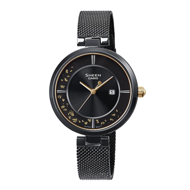 

Casio Men s Analog Quartz Watch SHS-C100BM-1A чёрный