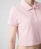 MUSINSA STANDARD WOMAN [Cooltandard] Women'S Crop Pique Polo Shirt [Pink]