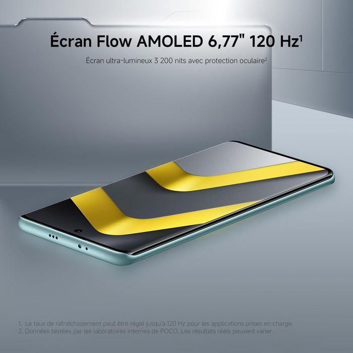 Smartphone Xiaomi POCO M8 5G 12Go Ram 512Go Argent 6.77 Pouces 120Hz - Very Good Condition