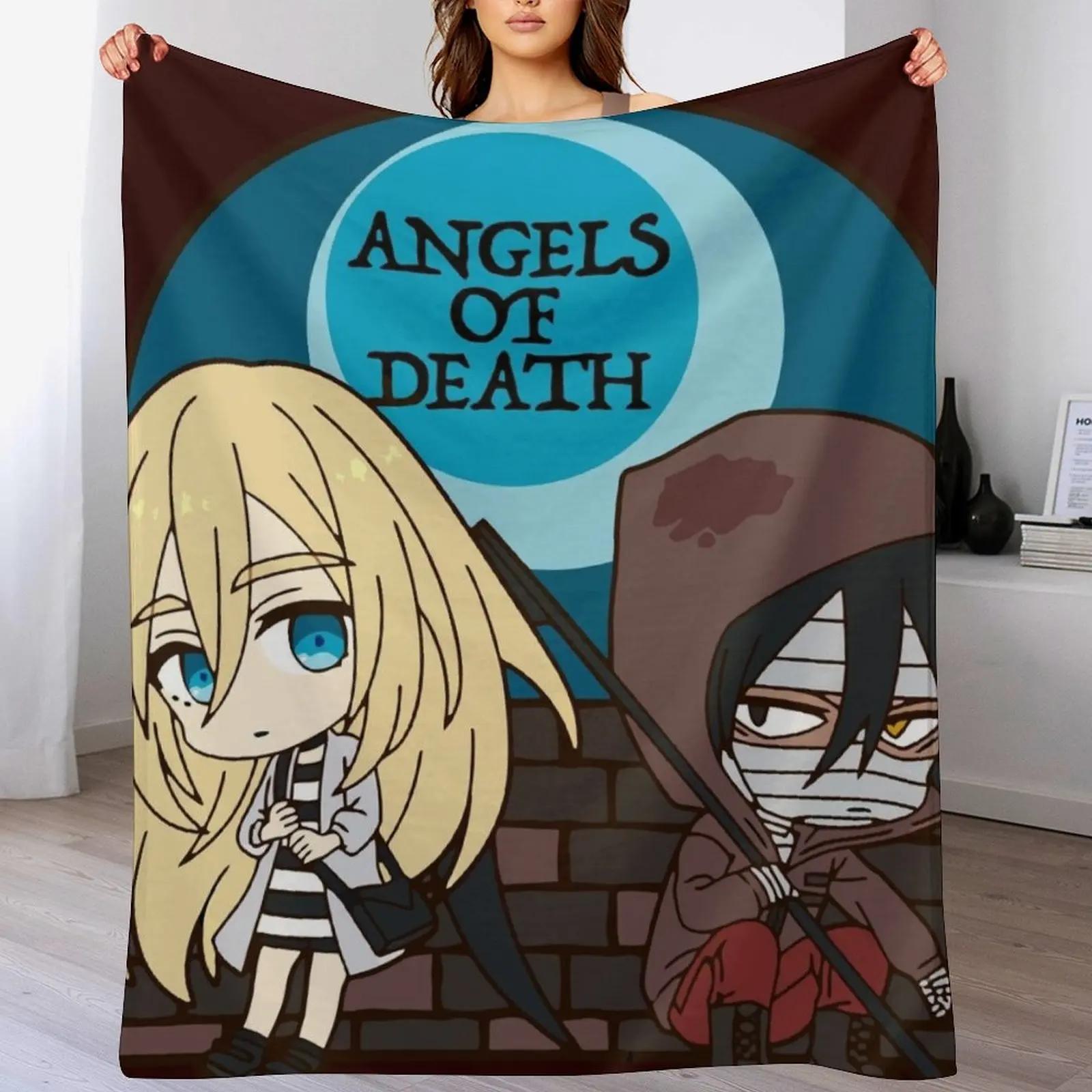 Angels of Death Ray Zack Throw Blanket Ultra Plush Cozy Blanket for Napping Sleeping 102x76cm(40x30in)