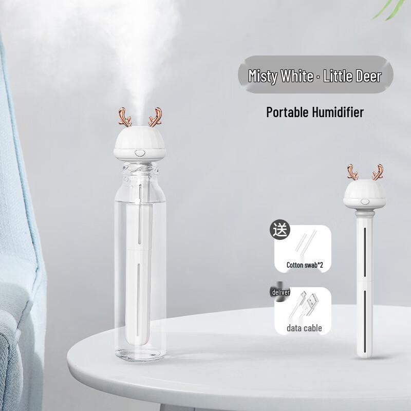 ZISIZ Portable Cartoon Deer Mini USB Humidifier