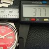 GENUINE VINTAGE SEIKO 5 AUTOMATIC 7009A JAPAN MENS RED DIAL WATCH A702404-5 R124-a702404