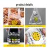 CIBO Smiley Face Plastic Food Bags