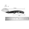 Portable and foldable multifunctional stainless steel with keychain, fruit cutting tools, outdoor mini knives, camping equipment