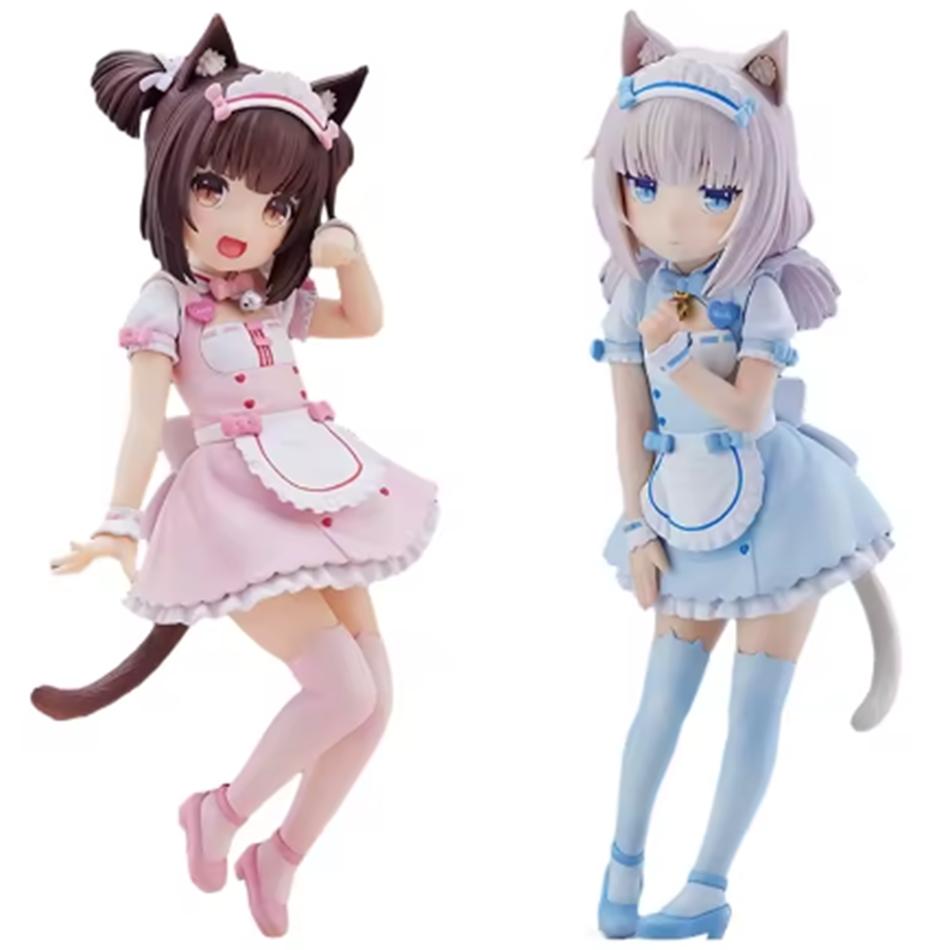 New Cat Maid Anime NEKOPARA Figure Chocolates Vanilla Cute Pretty Cat Style Model PVC Static Child Toys Collectible Gifts