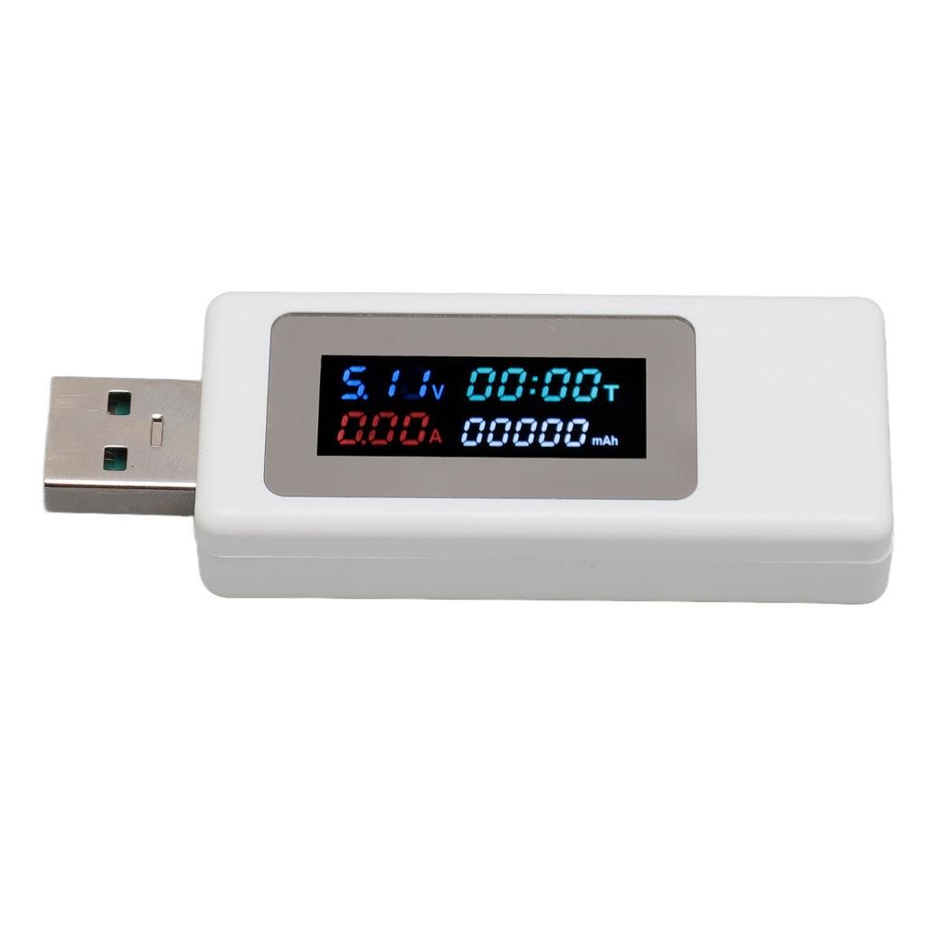 USB Tester Professional Color Screen USB Current Voltage Charging Detector with LED Display for