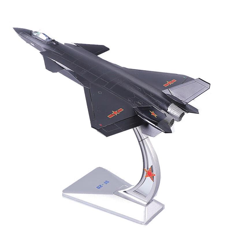 J-20 Stealth Fighter Aircraft Model