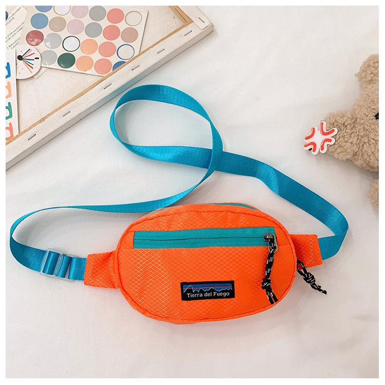 

Школьная сумка новая повседневная спортивная нагрудная сумка модная на плечо сумка-мессенджер модная универсальная сумка для мелочи оранжевый