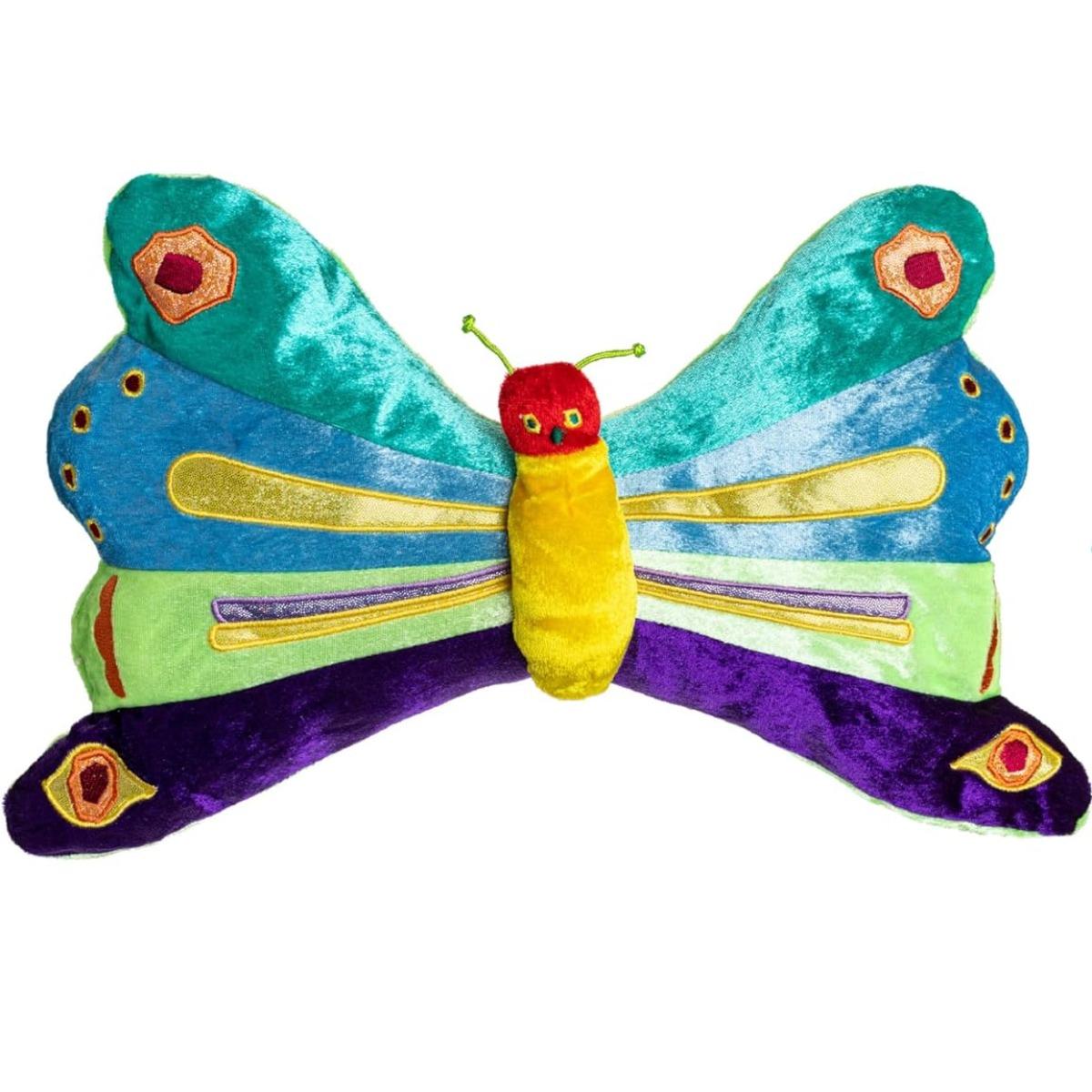 

KIDS PREFERRED Мир Эрика Карла, Очень голодная гусеница Бабочка Реверсивная мягкая игрушка, 16