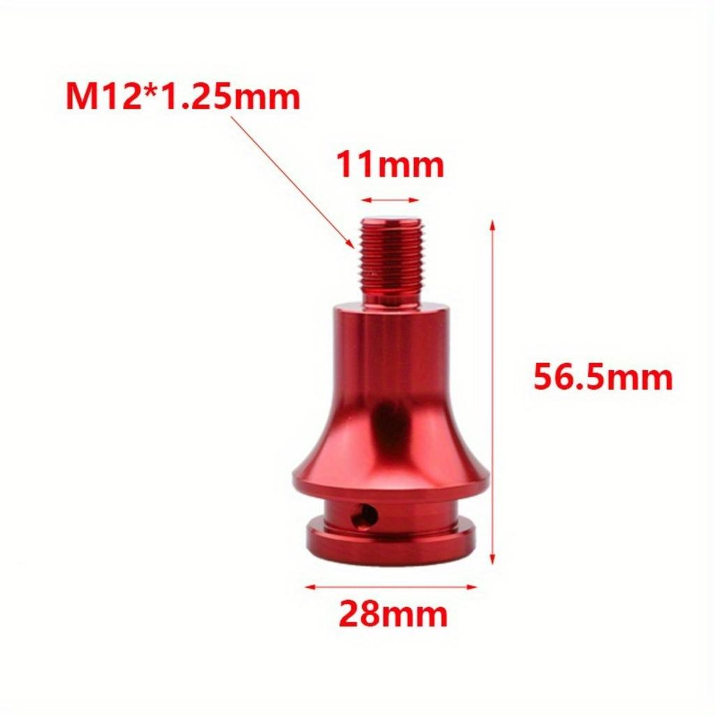 1ks Automobilový modifikátor Zásuvka na přezku ozubené tyče Konektor převodníku závitu převodové tyče Prachová objímka Pevný omezovač
