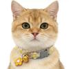 Adjustable Rainbow Lace Floral Collar with Bell for Small Dogs and Cats