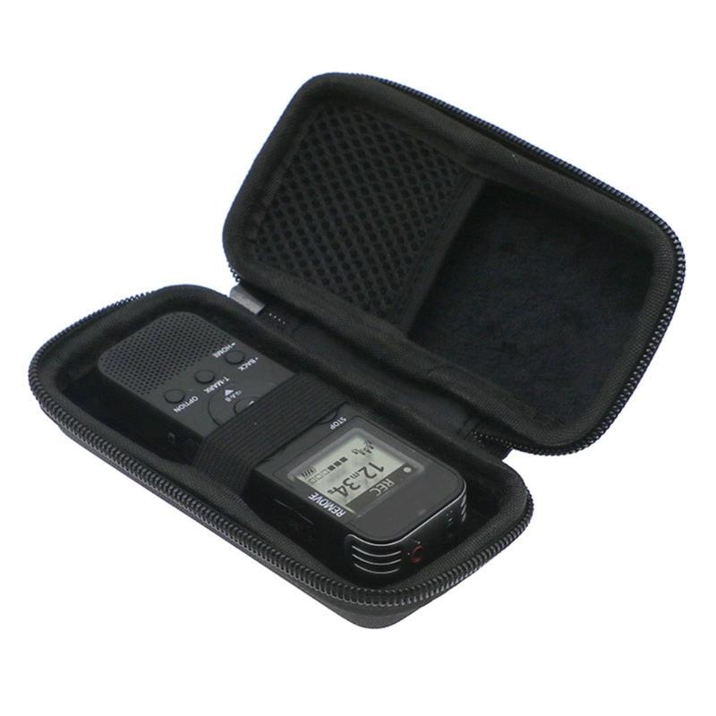Portables EVA Hard Carrying Case Protective Storage Bag for ICD-PX470 PX370 TX650 UX570 Recorders, Case Only