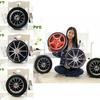 Adorable 3d Print Pillow Car Wheel Tire Plush Cushion For Car And Home Decor