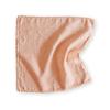 LinoeLina Lithuanian Linen Handkerchief Petite Scarf (Melon Orange)