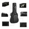 Acoustic Guitar Gig Bag for Inch Guitar Case 8mm Sponge Guitar Soft Case Musical Instrument Bag Lightweight Thick Shoulder Large Capacity Pocket