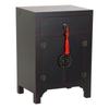 DKD Home Decor-Nightstand DKD Home Decor Red Fir Black MDF Wood 45 X 34 X 66 Cm