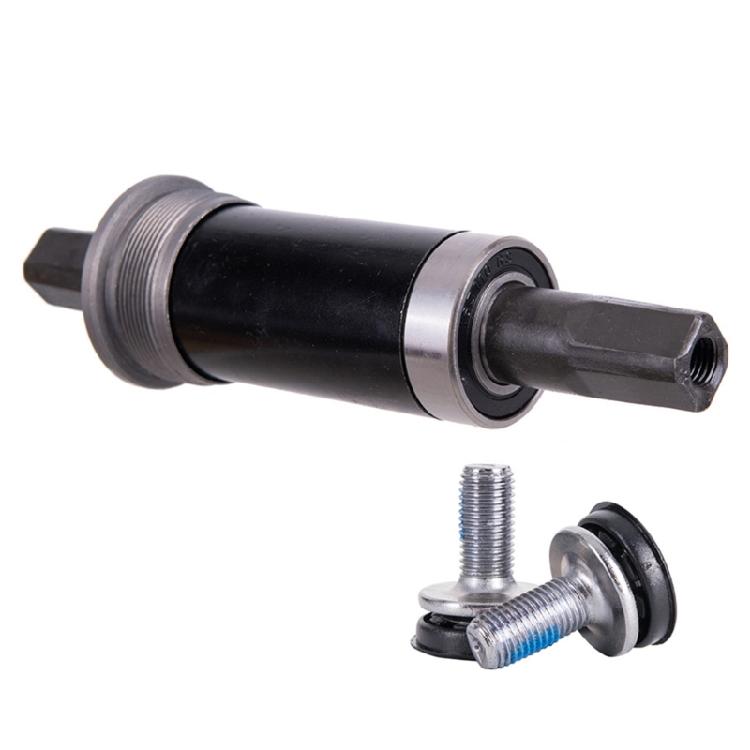 

68mm Square Tapered Bottom Bracket with Screw Bicycles Bottom Rack for Square Tapered Spindles Crank Easy to Install 1
