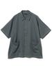 Beams Men's Stitched Easy Shirt, Black, Size Small, 11011560277