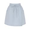 SELLY'S Wrap Culotte Elastic 3/4 Pants_I6B-Cpt034