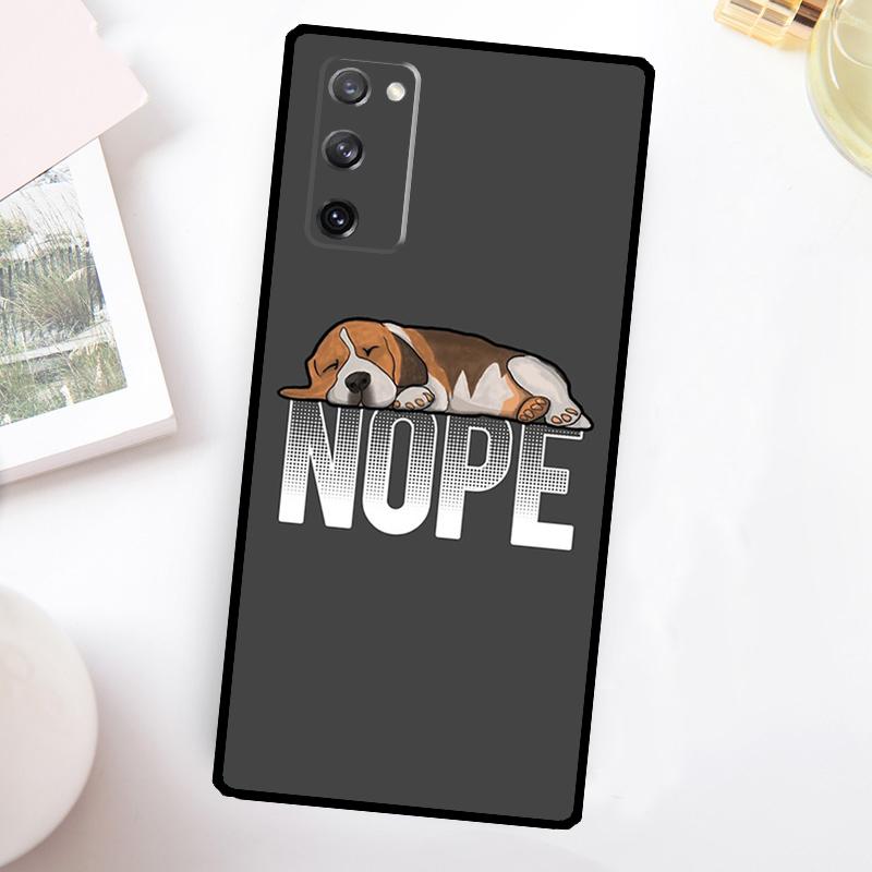 Beagle Puppy Dog Case For Samsung Galaxy S22 S23 S24 Ultra Plus Note 10 20 S8 S9 S10 S20 FE S21 FE Cover