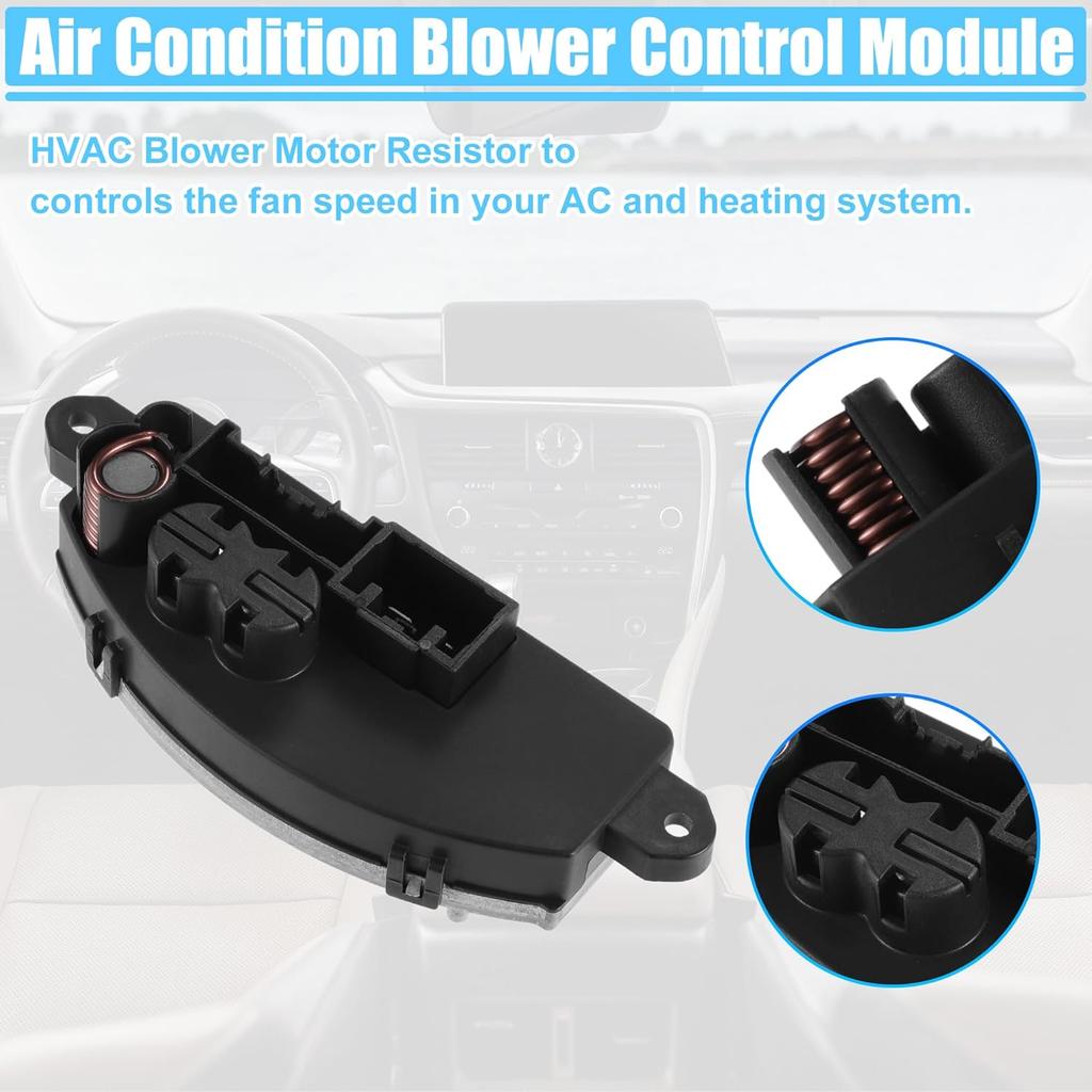 ACROPIX No.84523255 HVAC Heater Blower Motor Resistor for Chevrolet Silverado 1500 for GMC Sierra 1500 2020-2023 Temp Control Regulator Module Pack