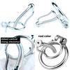 FRRK Stainless Steel Male Chastity Devices Cock Cage With Urethral Catheter Penis Lock Cock Ring Sex Toys For Men Chastity Belt