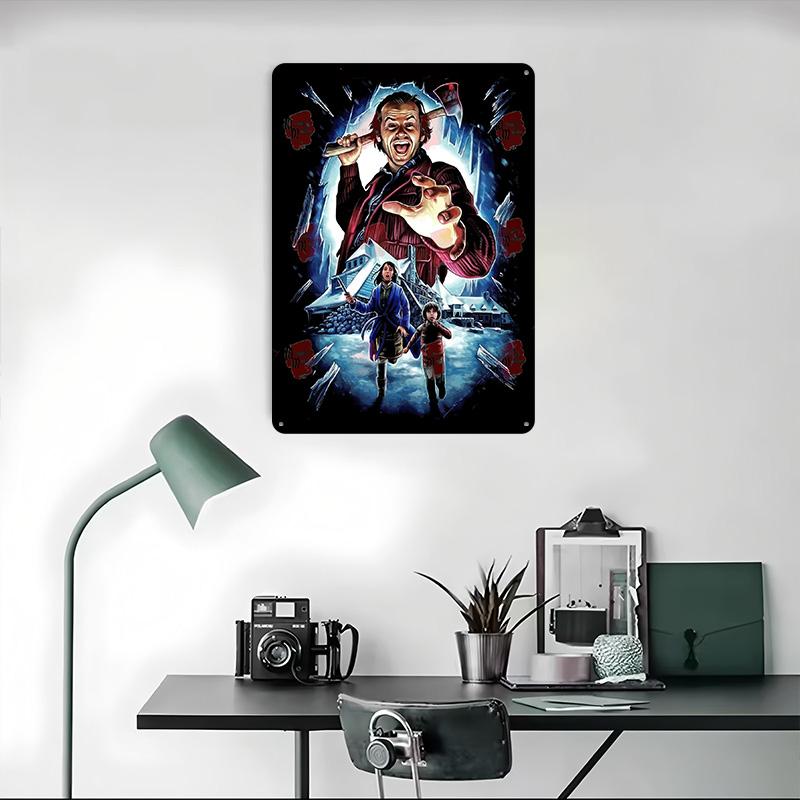 The Shining Printed Poster Customized Wall Art Retro Vintage Metal Tin Signs for Room House Decoration Bedroom Decorations Home