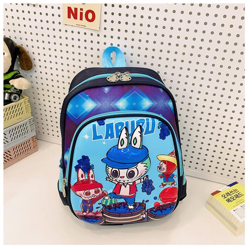 Labubu Children's Backpack In Cute Heart Bunny Design Spacious And Stylish For Kids