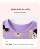 Summer Short Sleeve Girls' Cartoon Set - European American Style