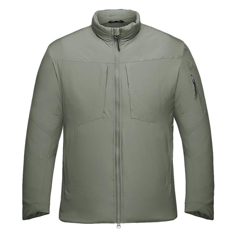 

Fengshen Cotton Clothes Men s Outdoor Wind-proof Water-splashing Commuting Warm Severe Weather Coat Cold-proof Clothing XL зелений