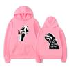 Hooded Fleece Sweater, Casual Fashion Autumn And Winter Fashion Print Vi Ghostface Hoodie